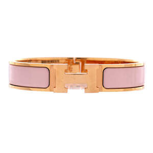 Hermes Narrow Clic H Bracelet Enamel